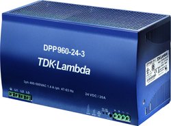 Zasilacz na szynę DIN TDK-Lambda DPP960-48-3, 48 V/DC, 20 A, 960 W