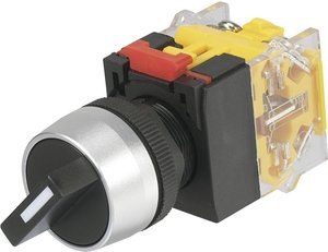 Przełącznik obrotowy TRU COMPONENTS 704706, 250 V/AC, 5 A, Pozycje przełączenia 3, 2 x 45 °, IP40, 1 szt.