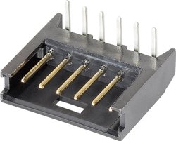 Listwa kołkowa, męska, standardowa TE Connectivity AMPMODU 280379-2, wire-to-board, piny: 6, 3 A, 1 szt.
