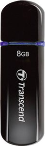Pendrive USB 2.0 Transcend JetFlash 600, 8 GB, czarny, 32 MB/s / 12 MB/s