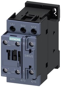Stycznik, AC-3e, 38 A/18,5 kW/400V, 3-biegunowy, AC 230V/50Hz, 1NO+1NC, zacisk śrubowy Stycznik Siemens 3RT2028-1AP00 3RT20281AP00, 230 V, 38 A, 1 szt.