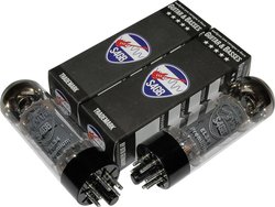 Zestaw lamp elektronowych EL34 S4GB Premium - pasująca para dla gitar i basów  EL34 S4GB Premium-2 Lampa elektronowa, pasująca para 2 szt.