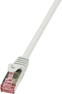 Kabel LAN LogiLink CQ2082S, 1 szt., RJ45, CAT 6, S/FTP, 7.50 m, szary
