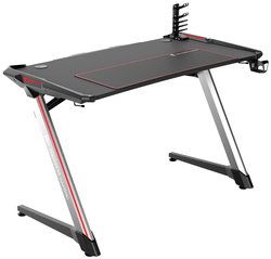 Biurko gamingowe ALUM BALDER RGB 120CM Stół dla graczy Berserker Gaming ALUM