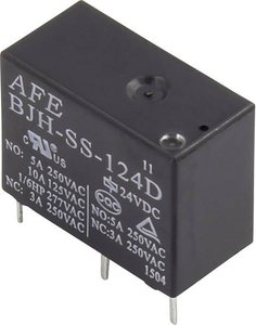 Przekaźnik drukowany AFE BJH-SS-112D 1405633, monostabilny, 1 cewka, 250 V/AC, 10 A, 1 szt.