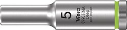 Nasadka Zyklop 8790 HMA Deep z gniazdem 1/4'' Nasadka 5 mm Wera  05004501001  1 szt.