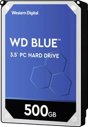 Western Digital Blue™ 500 GB  Dysk twardy wewnętrzny, 3,5'' (8,9 cm) SATA III WD5000AZRZ Opakowanie zastępcze