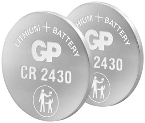 Ogniwo guzikowe GP Batteries GPCR2430STD411C2 litowe 300 mAh 3 V 2 szt.