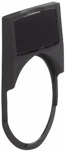 Uchwyt tabliczki okrągły czarny BACO BALWP3 1 szt.