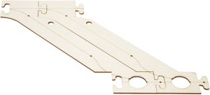 Dodanie harfy parkingowej H0 Laser-Street Faller 161943 Car System 1 szt.