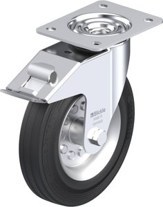 Kółko z systemem blokowania Blickle LE-VE 200R-FI, średnica: 200 mm, obrotowe