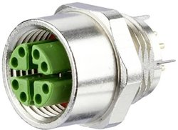 Gniazdo PCB Metz Connect MMT361A315-0009 MMT361A315-0009, piny: 8, 1 szt.