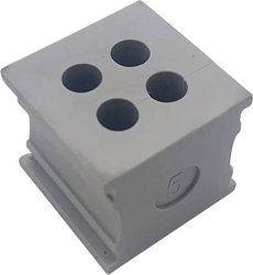 Przepust kablowy TRU COMPONENTS KT 4/5 TC-10329300, (D x S) 21 mm x 21 mm, elastomer, 1 szt.