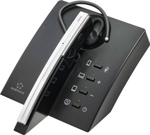 Zestaw słuchawkowy Renkforce RF-WE-510 Bluetooth ze stacją ładującą Zestaw słuchawkowy In Ear Renkforce RF-WE-510 RF-4754994  czarny