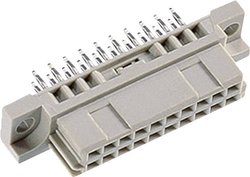 Listwa złączy Typ B/3 DIN 41612 typ B/3 20F ab 4 mm, prosta ept, 0, 1 szt.
