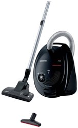 Odkurzacz podłogowy 850 W kompr. HEPA THD Z 3.0 czarny Siemens Hausgeräte VSZ3XTRM11  Odkurzacz workowy