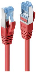 Kabel LAN LINDY 47164, 1 szt., RJ45, CAT 6, S/FTP, 2.00 m, czerwony