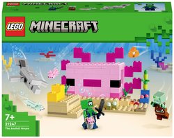 LEGO® MINECRAFT 21247 Dom Aksolotla 1 szt.