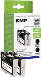 Tusz KMP E125D = Epson T1291, zamiennik, 2 x czarny