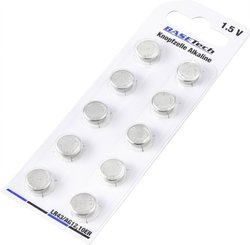 Ogniwo guzikowe Basetech AG12 alkaliczno-manganowe 100 mAh 1.5 V 10 szt.