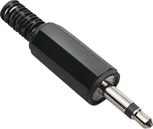Złącze męskie jack 3,5 mm 072118 BKL Electronic 072118 złącze męskie proste Ilość styków: 2 mono czarny 1 szt.