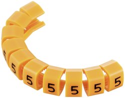 Oznacznik kablowy TRU COMPONENTS TC-MB2/5203 1593427, poliamid, 4 do 5.10 mm, 10 szt.