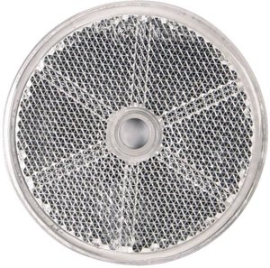 Odblask samochodowy SecoRut 90251, okrągły, 60 mm, biały