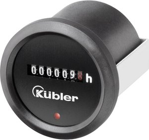 Licznik czasu pracy Kübler Automation HR 47 AC, 187 - 264 V, IP65 (przód)