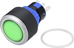 Przycisk TRU COMPONENTS TC-9219068, 22 mm, 250 V/AC, 3 A, 1 szt.