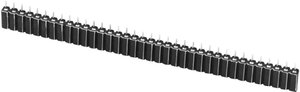 TRU COMPONENTS TC-0306-002-1-50-00 Listwa złączy żeńskich (precyzyjna) 1 szt.