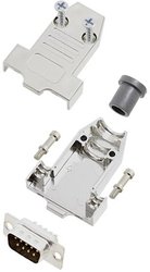 Zestaw listew męskich D-Sub TRU COMPONENTS TCDTNT09MDMPK 7709080, rzędy: 2, styki: 9, 180 °, 1 szt.