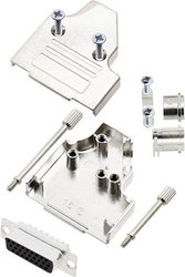 Zestaw listew żeńskich D-Sub encitech MHDM35-15-HDS26-K 6355-0060-12, rzędy: 3, styki: 26, 180 °, 1 zest.