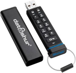 Pamięć USB iStorage datAshur 256-bit 4 GB USB 2.0 Pendrive USB iStorage IS-FL-DA-256-4, 1 szt.