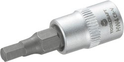 Nasadka trzpieniowa 4 mm TOOLCRAFT  816069 wewnętrzny sześciokąt 1 szt.