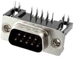 Listwa męska D-Sub Connfly DS1037-09MNBKT7-0CC, rzędy: 2, styki: 9, 1 szt.