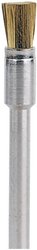 Dremel Szczotka z mosiądzu 3,2 mm Dremel 537 Ø trzonka 3,2 mm 26150537JA 3 szt.