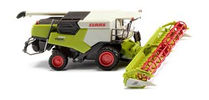 Model pojazdu rolniczego Wiking 038915 H0 Claas Trion 730 z Convio 1080