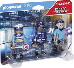 Zestaw figurek policji! Playmobil 70669 1 szt.