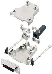 Zestaw listew żeńskich D-Sub Amphenol L17DTZF09-LJS-RG+L77HDE15S, rzędy: 3, styki: 15, 180 °, 1 szt.