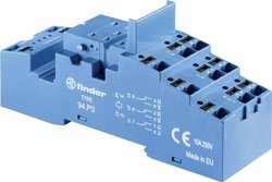 Gniazdo przekaźnika Finder 94.P3 94.P3, 1 szt.