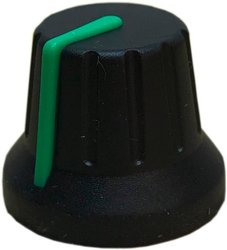 Pokrętło PSP 49009-GREEN 49009-GREEN, ze wskaźnikiem, (Ø x W) 18.8 mm x 15.24 mm, 1 szt.