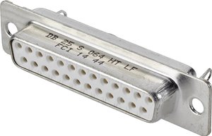 Listwa żeńska D-Sub FCI D-SUB DB25S064TLF, rzędy: 2, styki: 25, 180 °, 1 szt.