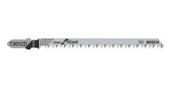 Brzeszczot do wyrzynarki T 301 CD, Clean for Wood, zestaw 5 szt. Bosch Accessories 2608637590 5 szt.