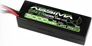 Pakiet akumulatorów (LiPo) 11.1 V 5000 mAh 50 C Absima Box Hardcase System złączy T