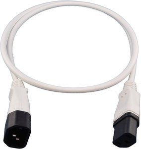 Przedłużacz do urządzeń nienagrzewających się, 2 m, biały Kabel HAWA R774, 2.00 m, biały