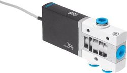 Zawór magnetyczny FESTO MHE4-MS1H-3/2G-QS-8-K 525193, -0.9 do 8 bar