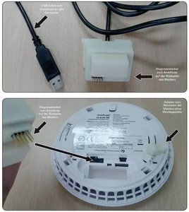 Kabel diagnostyczny/oprogramowanie FireAngel  ST-630-ST-632