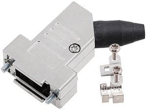 Obudowa złącza D-SUB encitech DTSL15-RG-SJS-M3-S-K 6560-5218-32, odlew cynkowy, 45 °, 1 szt.