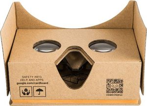 Okulary Renkforce Headmount Google 3D VR do smartfonów V2 Renkforce Headmount Google 3D VR Okulary VR brązowy