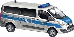 Model pojazdu uprzywilejowanego Busch 52414 H0 Ford Tranzyt Custom, Policja w Berlinie